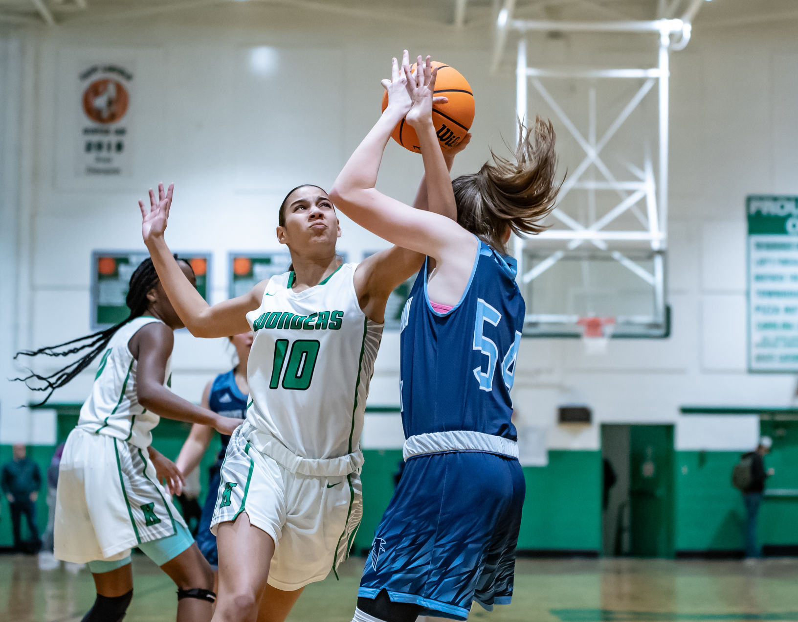 their home basketball game against West Rowan